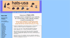 Desktop Screenshot of hats-usa.com